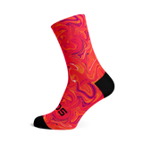 Sox Footwear | Marble Orange Socks
