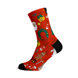 Groovy Christmas Socks