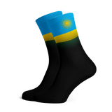 Rwanda Flag Socks