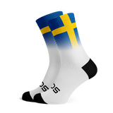Sweden Flag Socks