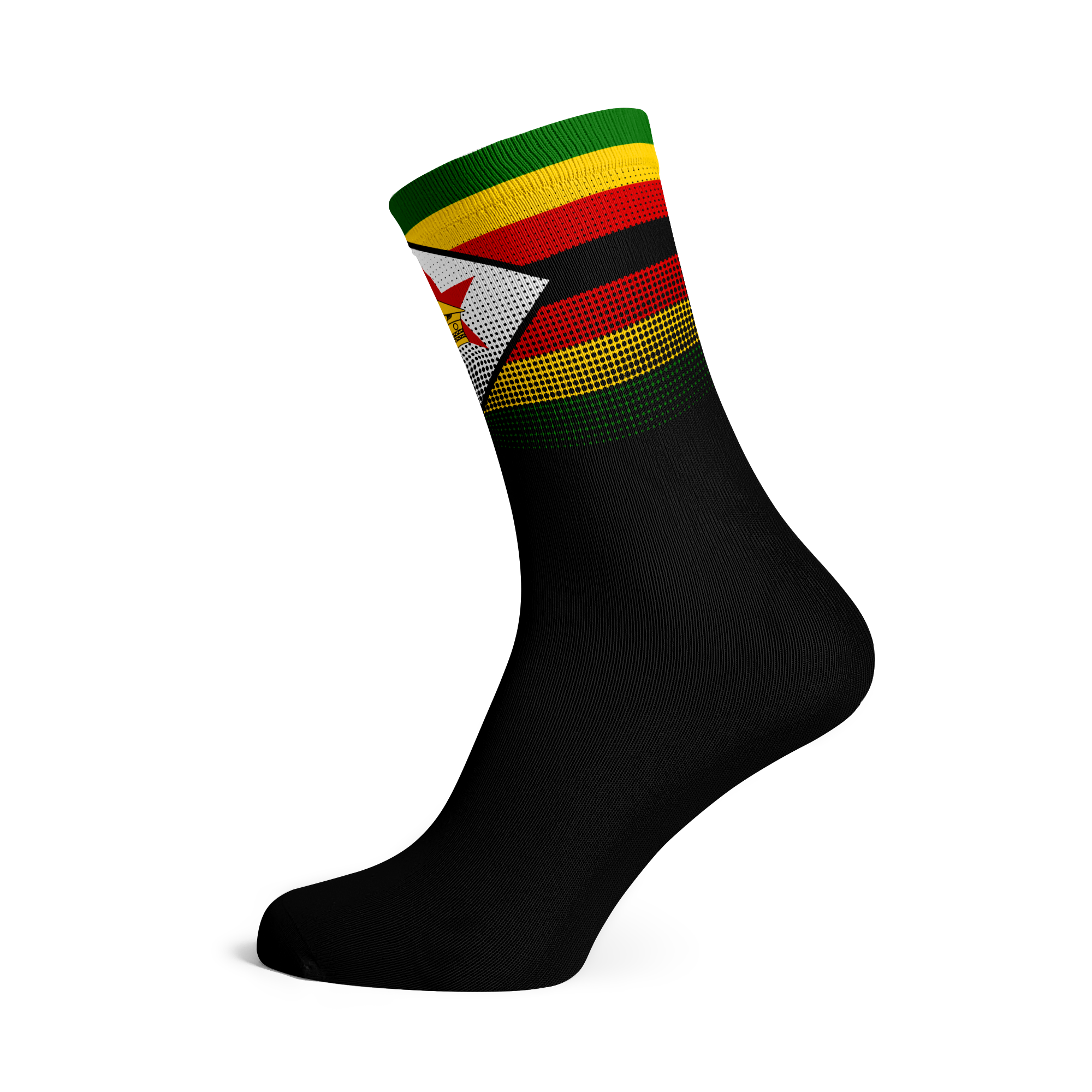 Sox Footwear | Zimbabwe Flag Socks